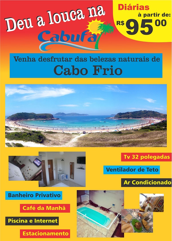 Pousada de Cabo Frio em Promoção